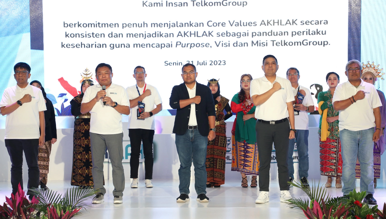 Telkom Sukses Selenggarakan AKHLAK Culture Festival 2023