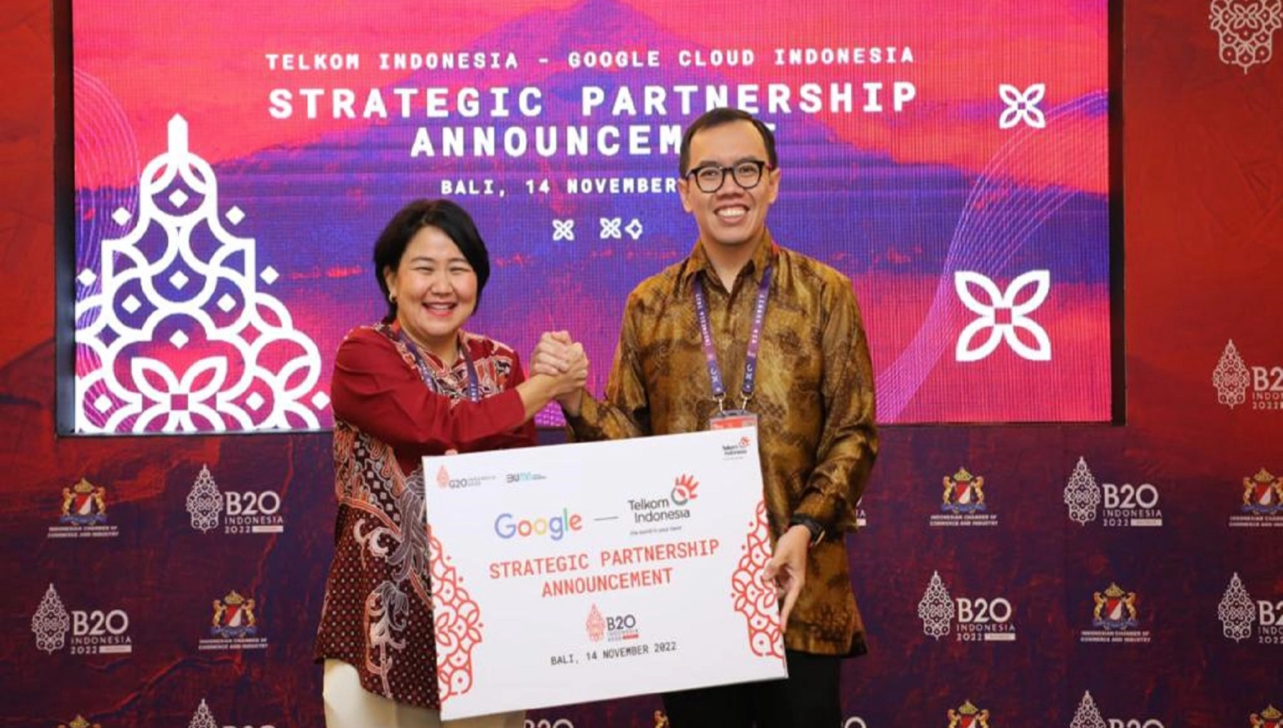 Telkom Indonesia dan Google Cloud Jalin Kolaborasi Strategis